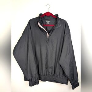 PGA‎ tour Black Pullover Windbreaker XL